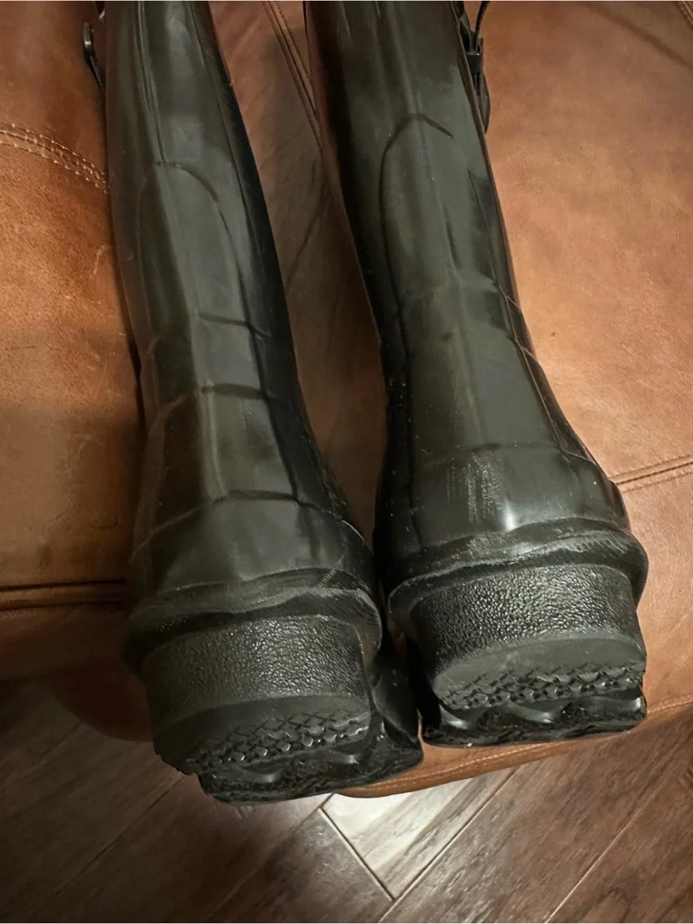 Hunter | “Huntress Gloss New” Boots - Unisex M5/W6
